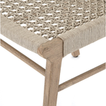 Featuring Delmar Outdoor Dining Chair by Four Hands at Amethyst Home. Simply stylish, indoors or out. Washed brown teak frames woven ivory rope, making a texture-driven statement. Cover or store inside during inclement weather and when not in use.
Overall Dimensions: 20.50"W x 24.25"L x 35"HColors: Ivory Rope, Washed Brown-FscMaterials: 100% Polypropylene, Sol.  Amethyst Home provides interior design, new home construction design consulting, vintage area rugs, and lighting in the Omaha metro area.
