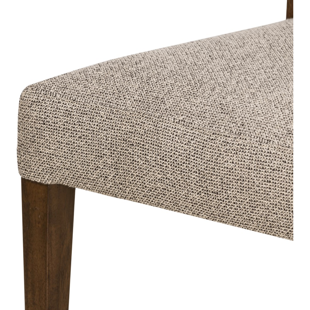 Featuring Ferris Dining Chair by Four Hands at Amethyst Home. Mixed materials at their finest. Brown parawood forms a slight, simple frame for squared seating of neutral performance-grade upholstery. Charcoal top-grain leather backing takes this modern-minded dining chair to the next level.
Overall Dimensions: 20"W x 21.75"L x 32"HColors: Nubuck Charcoal, Anti.  Amethyst Home provides interior design, new home construction design consulting, vintage area rugs, and lighting in the Tampa metro area.