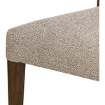 Featuring Ferris Dining Chair by Four Hands at Amethyst Home. Mixed materials at their finest. Brown parawood forms a slight, simple frame for squared seating of neutral performance-grade upholstery. Charcoal top-grain leather backing takes this modern-minded dining chair to the next level.
Overall Dimensions: 20"W x 21.75"L x 32"HColors: Nubuck Charcoal, Anti.  Amethyst Home provides interior design, new home construction design consulting, vintage area rugs, and lighting in the Tampa metro area.