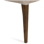 Featuring Ferris Dining Chair by Four Hands at Amethyst Home. Mixed materials at their finest. Brown parawood forms a slight, simple frame for squared seating of neutral performance-grade upholstery. Charcoal top-grain leather backing takes this modern-minded dining chair to the next level.
Overall Dimensions: 20"W x 21.75"L x 32"HColors: Nubuck Charcoal, Anti.  Amethyst Home provides interior design, new home construction design consulting, vintage area rugs, and lighting in the Miami metro area.