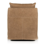 Featuring Freddy Leather Swivel Chair by Four Hands at Amethyst Home. The Freddy Leather Swivel Chair is a slipcovered, leather swivel chair -- perfect for moody rooms. The chair features a comfortable, plush back and supportive seat. Please expect natural distressing.
Overall Dimensions: 27"W x 35.50"L x 32.75"HSeat Depth: 20"Seat Height: 18"Arm Height . Amethyst Home provides interior design, new home construction design consulting, vintage area rugs, and lighting in the Laguna Beach metro area.