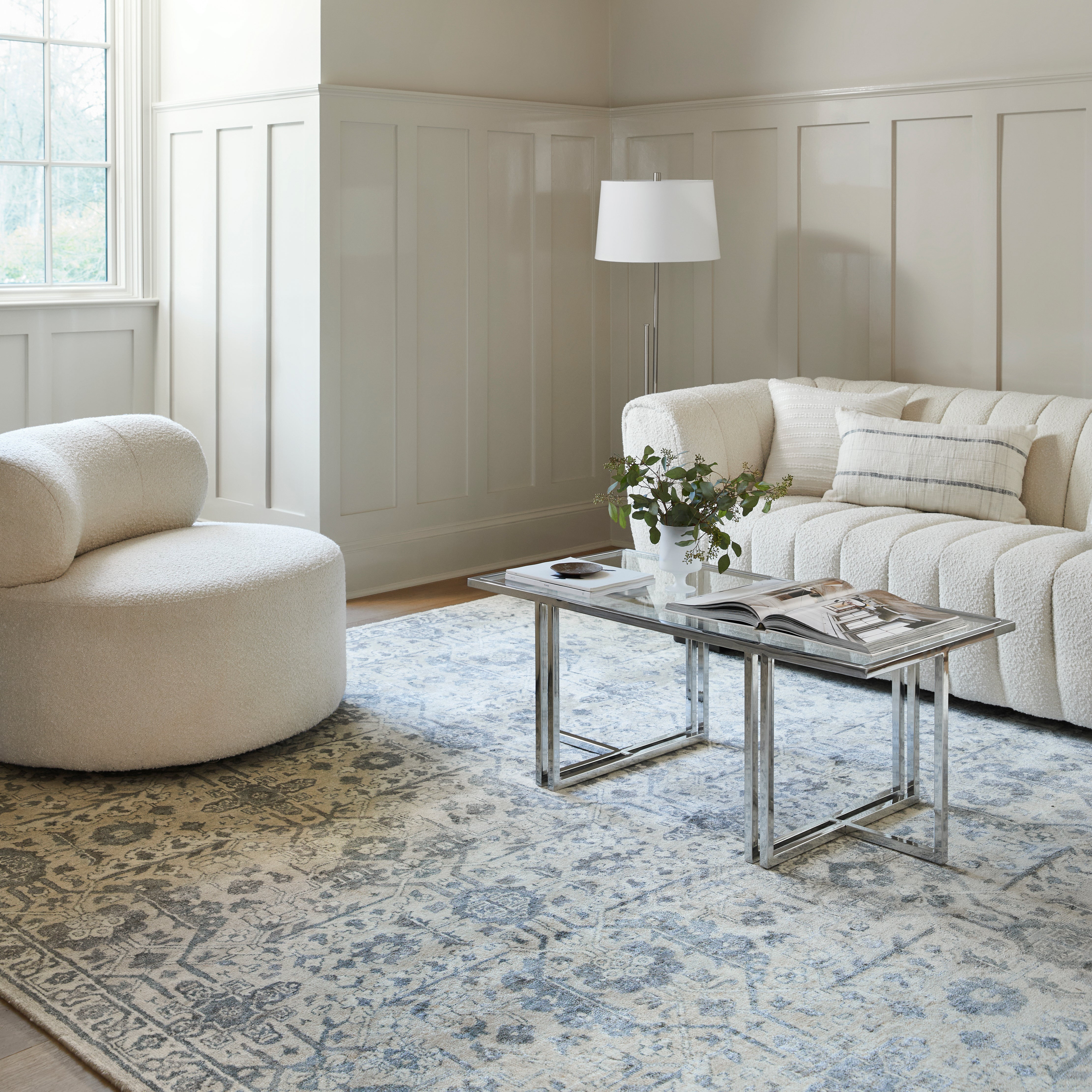 Featuring Aleyna Hand-Knotted Rug by Surya at Amethyst Home. The Aleyna Collection showcases traditional inspired designs that exemplify timeless styles of elegance, comfort, and sophistication. With their hand knotted construction, these rugs provide a durability that can not be found in other handmade constructions, and boasts the ability to be thoroughly cleaned as it conta. Amethyst Home provides interior design, new construction, custom furniture, and area rugs in the Winter Garden metro area