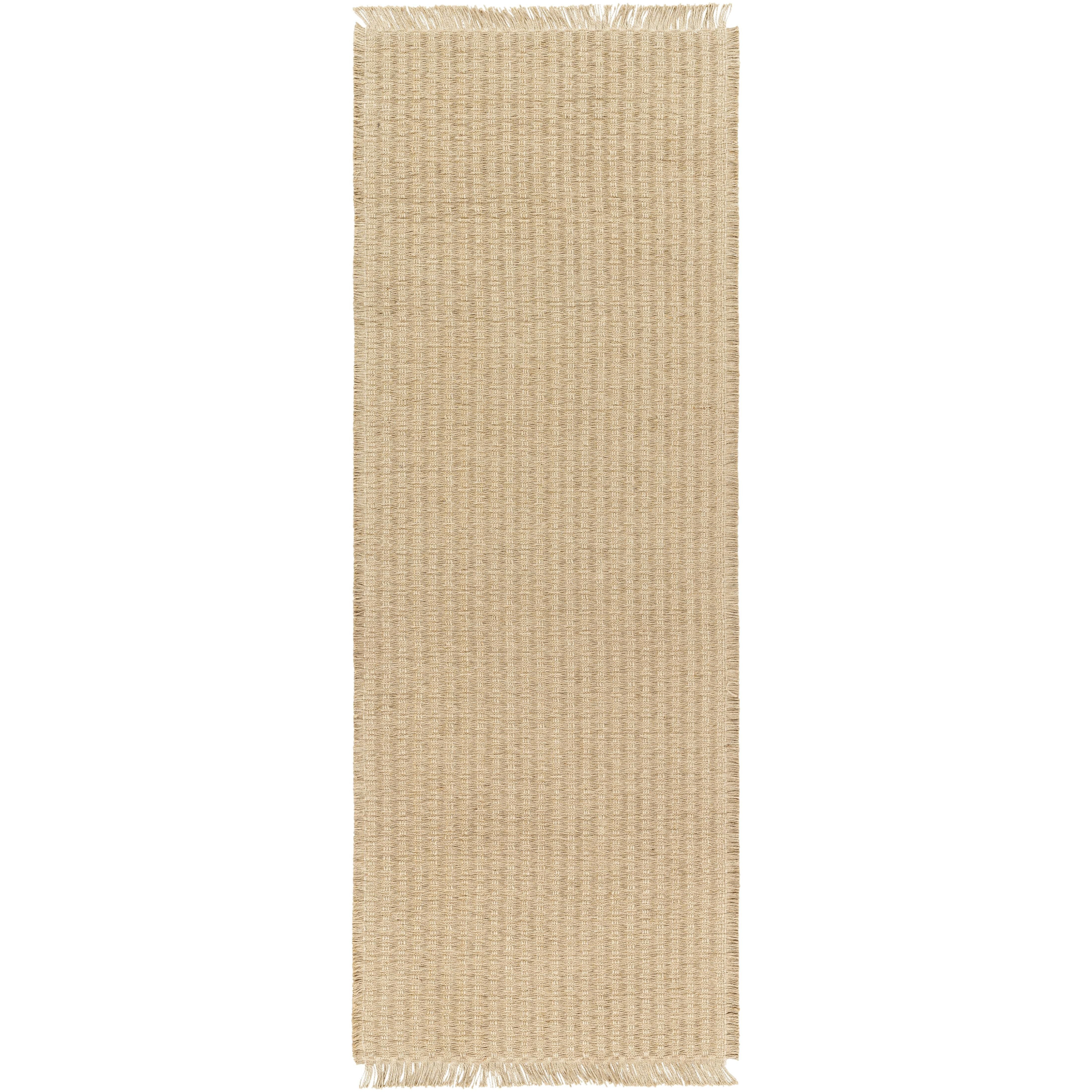 Featuring Becki Owens x Surya Kimi Textured Tan Rug by Surya at Amethyst Home. Introducing the stunning Kimi area rug – a special collaboration piece between Surya and Becki Owens. This beautiful rug is the perfect addition to any room to bring a touch of timeless elegance and style. Crafted from high-quality jute, this rug features a unique texture that adds v. Amethyst Home provides interior design, new home construction design consulting, vintage area rugs, and lighting in the Omaha metro area.