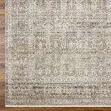 Featuring Becki Owens x Surya Margaret Medium Gray Rug by Surya at Amethyst Home. This exquisite Margaret area rug is the perfect addition to any home. The special collaboration piece from Becki Owens x Surya brings together beautiful vintage inspired style and modern craftsmanship. Handcrafted with luxurious polyester, this rug features stunning earth tone. Amethyst Home provides interior design, new home construction design consulting, vintage area rugs, and lighting in the Calabasas metro area.