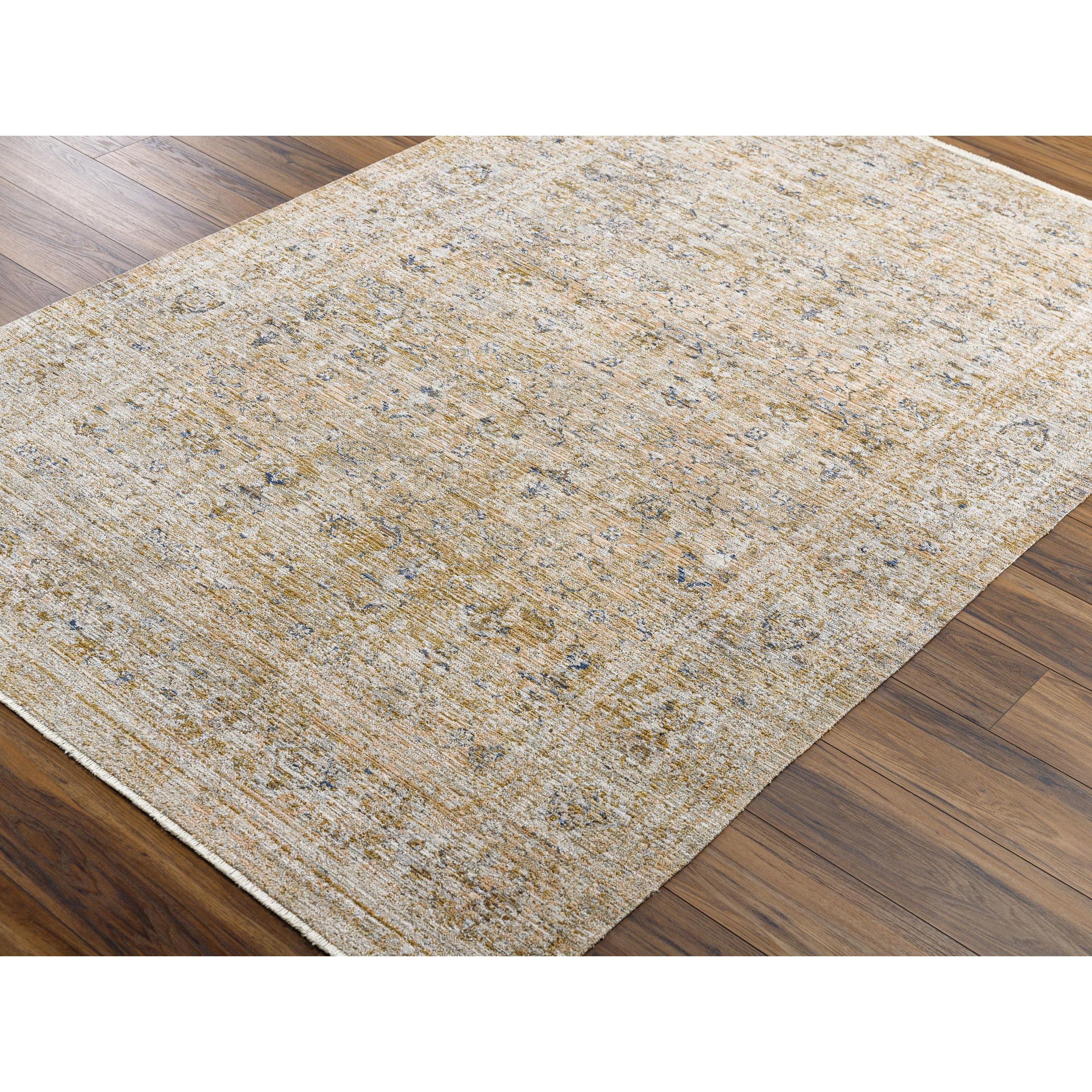 Featuring Becki Owens x Surya Distressed Brown Margaret Rug by Surya at Amethyst Home. The Margaret area rug is a truly special collection from our Becki Owens x Surya line. A beautiful addition to any room, the Margaret area rug features a unique combination of warm neutrals and navy details. Crafted with high-quality polyester, this rug is not only soft to t. Amethyst Home provides interior design, new home construction design consulting, vintage area rugs, and lighting in the Austin metro area.