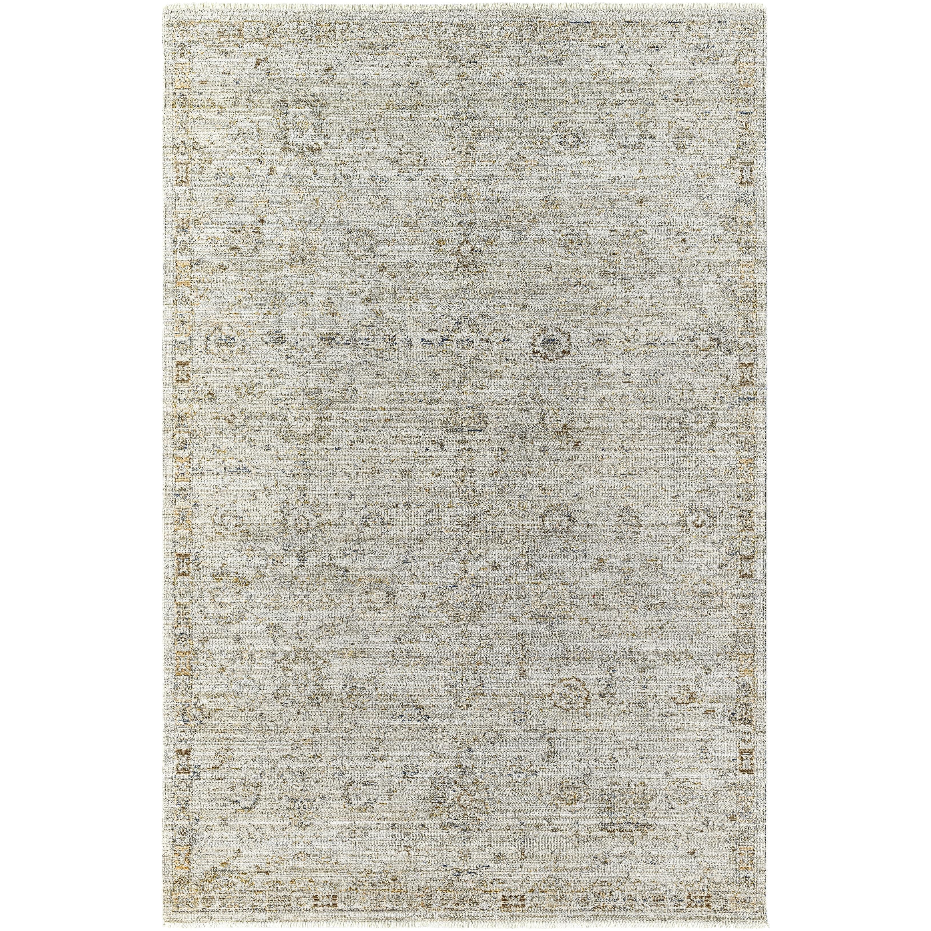 Featuring Becki Owens x Surya Margaret Vintage Gray Rug by Surya at Amethyst Home. Introducing the Margaret area rug, the perfect piece to bring your space to life! This beautiful collaboration between Surya and Becki Owens features a vintage feel that is sure to be a statement piece in any room. Crafted from high-quality polyester, this timeless design fea. Amethyst Home provides interior design, new home construction design consulting, vintage area rugs, and lighting in the Park City metro area.