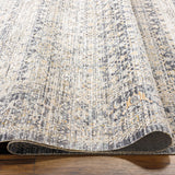 Featuring Becki Owens x Surya Margaret Gray/Charcoal Rug by Surya at Amethyst Home. Introducing the Margaret area rug, the perfect combination of timeless style and modern sophistication! This unique rug from our Becki Owens x Surya collaboration features a distressed vintage design that is sure to bring a cozy, inviting atmosphere to any space. Crafted fro. Amethyst Home provides interior design, new home construction design consulting, vintage area rugs, and lighting in the Park City metro area.