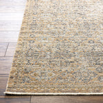 Featuring Becki Owens x Surya Margaret Faded Taupe Rug by Surya at Amethyst Home. The Margaret area rug is the perfect addition to any room in your home. Designed as a special collaboration between Surya and Becki Owens, this stunning piece is sure to be the center of attention wherever it's placed. Its classic design features a distressed look of beautiful w. Amethyst Home provides interior design, new home construction design consulting, vintage area rugs, and lighting in the Seattle metro area.