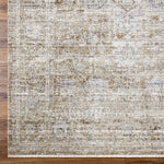 Featuring Becki Owens x Surya Margaret Taupe Medallion Rug by Surya at Amethyst Home. The Margaret area rug brings a touch of timeless beauty to any room. This special collaboration piece from Becki Owens x Surya is a stunning addition to your home. With a distressed feel, the rug evokes a feeling of antique charm. Crafted with polyester, the rug features b. Amethyst Home provides interior design, new home construction design consulting, vintage area rugs, and lighting in the Charlotte metro area.