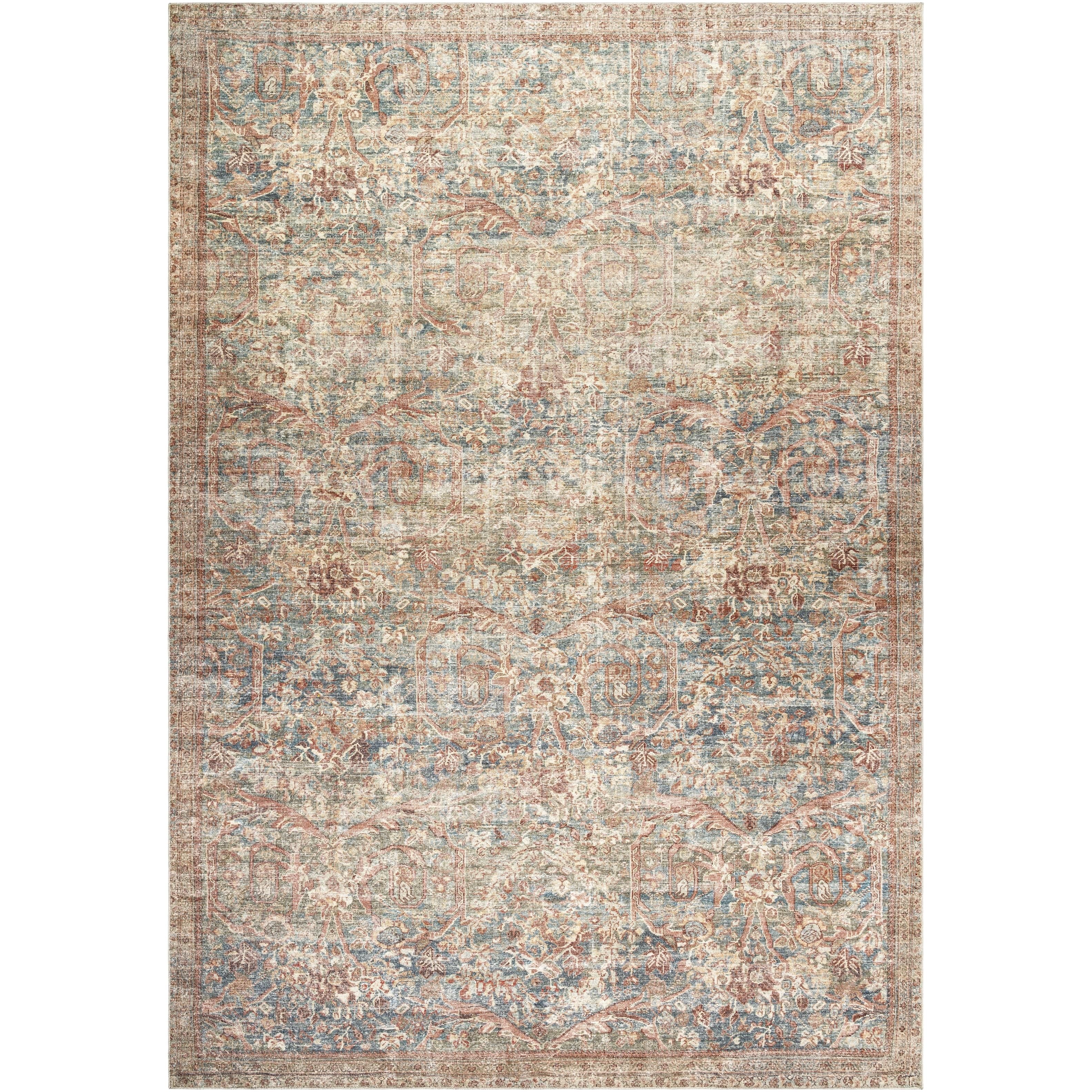 Featuring Becki Owens x Surya Marlene Beige/Multi Rug by Surya at Amethyst Home. The Marlene area rug is the perfect addition to any living space. Crafted as part of our special collaboration from the Becki Owens x Surya line, this stunning piece is sure to bring a vintage-inspired flair to your home. The rich colors and medium pile are sure to add a touch o. Amethyst Home provides interior design, new home construction design consulting, vintage area rugs, and lighting in the Portland metro area.