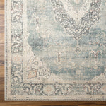 Featuring Becki Owens x Surya Marlene Blue/Cream Rug by Surya at Amethyst Home. Welcome the Marlene area rug into your home and let it be the center of attention! This traditional style rug, designed as a special collaboration piece between Surya and Becki Owens, is a timeless masterpiece perfect for any room. The plush medium pile is machine woven from dur. Amethyst Home provides interior design, new home construction design consulting, vintage area rugs, and lighting in the San Diego metro area.