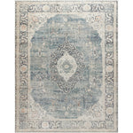 Featuring Becki Owens x Surya Marlene Blue/Cream Rug by Surya at Amethyst Home. Welcome the Marlene area rug into your home and let it be the center of attention! This traditional style rug, designed as a special collaboration piece between Surya and Becki Owens, is a timeless masterpiece perfect for any room. The plush medium pile is machine woven from du. Amethyst Home provides interior design, new home construction design consulting, vintage area rugs, and lighting in the Washington metro area.