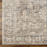 Featuring Becki Owens x Surya Marlene Dark Brown Rug by Surya at Amethyst Home. The Marlene area rug is a stunning collaboration between Surya and Becki Owens, designed to bring a touch of elegance to any space. This gorgeous rug features a subtle medallion pattern in perfect neutral colors, making it a versatile piece that will easily elevate the atmosph. Amethyst Home provides interior design, new home construction design consulting, vintage area rugs, and lighting in the Kansas City metro area.