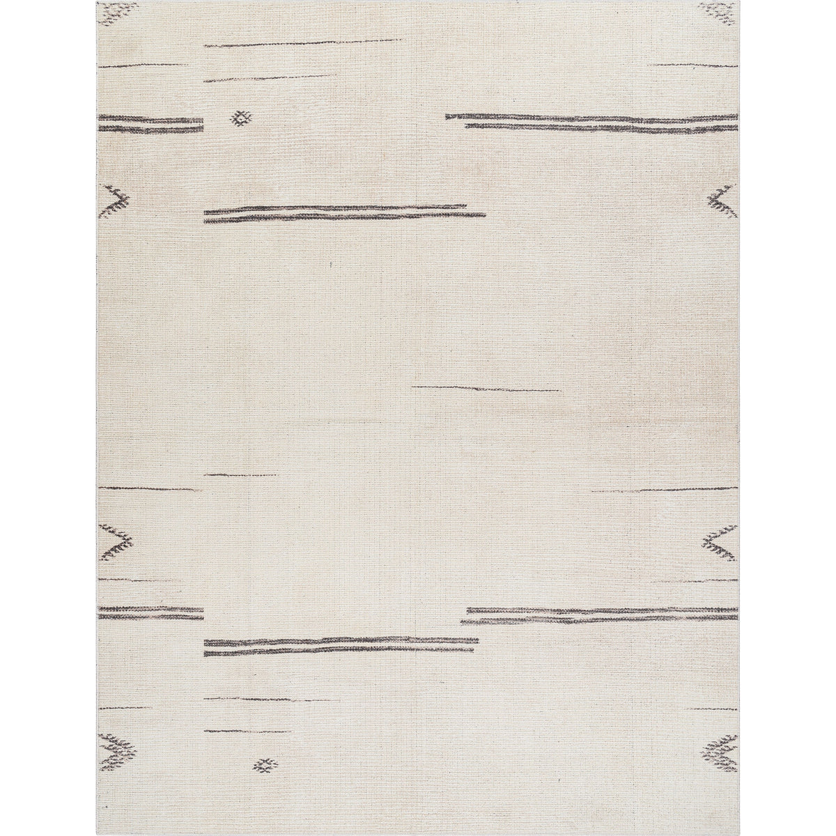 Tapis crème Becki Owens x Surya Rivi