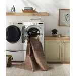 Featuring Callie Machine Washable Jute Inspired Rug by Surya at Amethyst Home. A beautiful jute look that you can wash with kids & pets!  Unlike traditional jute rugs that can be scratchy and shed -- this Callie rug has the look of jute with a smooth, silky finish.  Made of recycled materials, it can be washed and refreshed in a standard washing machine.
Machine WovenRecycled Materia. Amethyst Home provides interior design, new construction, custom furniture, and area rugs in the Boston metro area