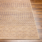 Featuring Callie Machine Washable Jute Inspired Rug by Surya at Amethyst Home. A beautiful jute look that you can wash with kids & pets!  Unlike traditional jute rugs that can be scratchy and shed -- this Callie rug has the look of jute with a smooth, silky finish.  Made of recycled materials, it can be washed and refreshed in a standard washing machine.
Machine WovenRecycled Mate. Amethyst Home provides interior design, new construction, custom furniture, and area rugs in the Calabasas metro area
