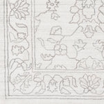 Featuring Hightower Cream Hand-Knotted Rug by Surya at Amethyst Home. The Hightower Collection showcases traditional inspired designs that exemplify timeless styles of elegance, comfort, and sophistication. With their Hand-Knotted construction, these rugs provide a durability that can not be found in other handmade constructions, and boasts the ability to be thoroughly cleaned a. Amethyst Home provides interior design, new construction, custom furniture, and area rugs in the Kansas City metro area