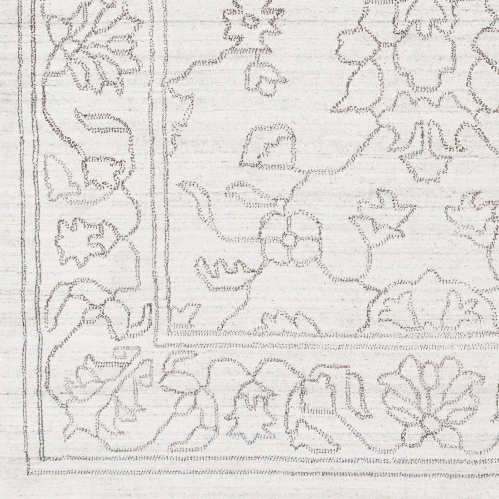 Featuring Hightower Cream Hand-Knotted Rug by Surya at Amethyst Home. The Hightower Collection showcases traditional inspired designs that exemplify timeless styles of elegance, comfort, and sophistication. With their Hand-Knotted construction, these rugs provide a durability that can not be found in other handmade constructions, and boasts the ability to be thoroughly cleaned a. Amethyst Home provides interior design, new construction, custom furniture, and area rugs in the Kansas City metro area