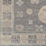 Featuring Khotan Hand-Knotted Rug by Surya at Amethyst Home. The Khotan Collection showcases traditional inspired designs that exemplify timeless styles of elegance, comfort, and sophistication. With their hand knotted construction, these rugs provide a durability that can not be found in other handmade constructions, and boasts the ability to be thoroughly cl.  Amethyst Home provides interior design, new home construction design consulting, vintage area rugs, and lighting in the Omaha metro area.