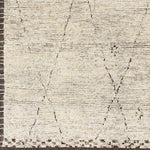 Featuring Khyber Natural / Mocha Hand-Knotted Rug by Surya at Amethyst Home. Silky soft to the touch, our favorite nod to a timeless handmade Moroccan look.  Vacuum regularly and pair with your favorite leather chairs.
Hand KnottedWool, PolyesterKHY-2300.  Amethyst Home provides interior design, new home construction design consulting, vintage area rugs, and lighting in the Seattle metro area.