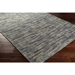 Featuring Malaga Luis Hand-Knotted Rug by Surya at Amethyst Home. The simplistic yet compelling rugs from the Malaga Luis effortlessly serve as the exemplar representation of modern decor. With their Hand-Knotted construction, these rugs provide a durability that can not be found in other handmade constructions, and boasts the ability to be thoroughly cleaned. Amethyst Home provides interior design, new home construction design consulting, vintage area rugs, and lighting in the Houston metro area.