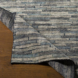 Featuring Malaga Luis Hand-Knotted Rug by Surya at Amethyst Home. The simplistic yet compelling rugs from the Malaga Luis effortlessly serve as the exemplar representation of modern decor. With their Hand-Knotted construction, these rugs provide a durability that can not be found in other handmade constructions, and boasts the ability to be thoroughly cleaned as it contains no chemic. Amethyst Home provides interior design, new construction, custom furniture, and area rugs in the Dallas metro area