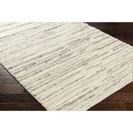 Featuring Manisa Cream & Grey Rug by Surya at Amethyst Home. The Manisa Collection features compelling global inspired designs brimming with elegance and grace! The perfect addition for any home, these pieces will add eclectic charm to any room! The meticulously woven construction of these pieces boasts durability and will provide natural charm into your d. Amethyst Home provides interior design, new home construction design consulting, vintage area rugs, and lighting in the Alpharetta metro area.