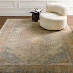 Featuring Nirvana Hand-Knotted Rug by Surya at Amethyst Home. The Nirvana Hand-Knotted Rug is a luxurious addition to any living space. Crafted with a blend of wool and viscose, this rug features a traditional center medallion and a soft, smooth feel. The muted colors of Dusty Coral, Beige and Gray create a classic look to bring warmth and style to any space.
Hand-Knotted75% Wo. Amethyst Home provides interior design, new construction, custom furniture, and area rugs in the Laguna Beach metro area