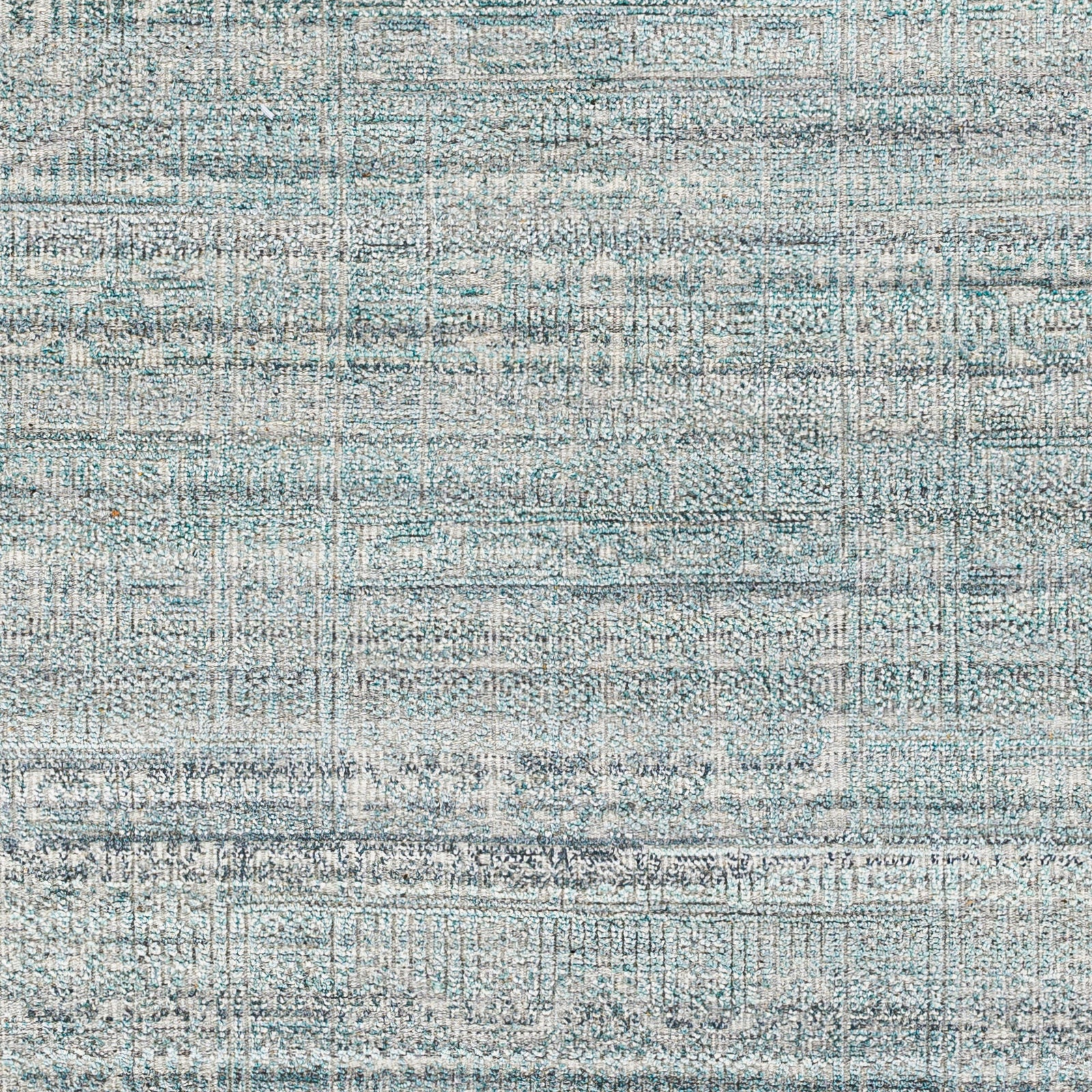 Featuring Nobility Blue / Grey Hand-Knotted Rug by Surya at Amethyst Home. Add an elegant touch to any space with this hand-knotted Nobility Blue / Grey Rug. Its blend of wool and viscose is ultra soft and smooth, while its timeless ornate motif with modern lines create an exquisite, timeless piece. Enjoy its high-low characteristics and luxurious feel to add a touch of sophi. Amethyst Home provides interior design, new construction, custom furniture, and area rugs in the Rosemary Beach metro area