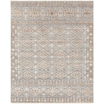 Featuring Nobility Taupe / Charcoal Hand-Knotted Rug by Surya at Amethyst Home. Add an elegant touch to any space with this hand-knotted Nobility Taupe / Charcoal Rug. Its blend of wool and viscose is ultra soft and smooth, while its timeless ornate motif with modern lines create an exquisite, timeless piece. Enjoy its high-low characteristics and luxurious feel to add a touch of s. Amethyst Home provides interior design, new construction, custom furniture, and area rugs in the Portland metro area