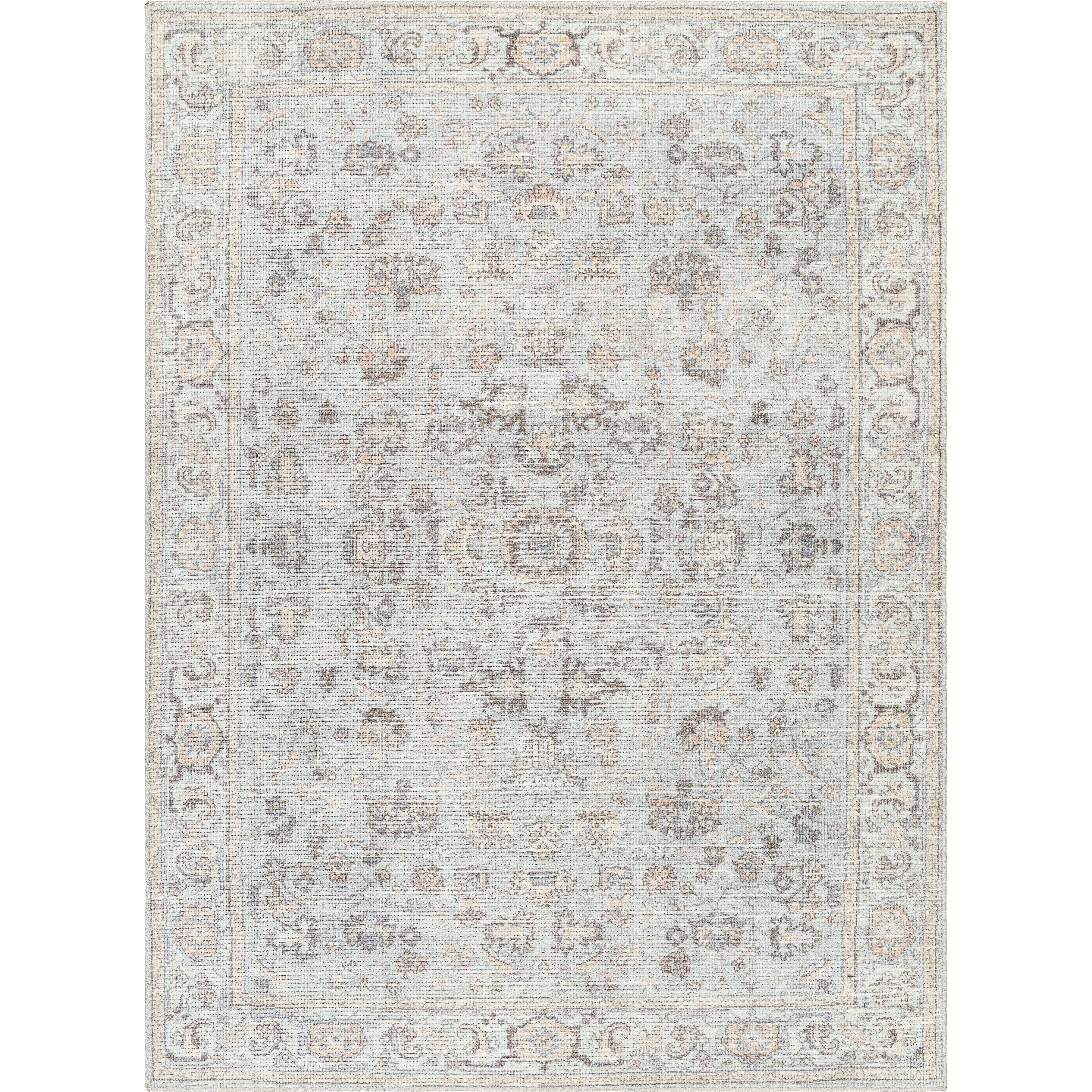 Featuring Olympic Gray Rug by Surya at Amethyst Home. Transform your space into a cozy oasis with our Olympic Gray Rug. Made from durable materials, this rug features a classic gray color that adds a touch of elegance to any room. Enjoy the softness and warmth under your feet, while also adding a stylish and functional element to your home decor.
100% Polyes.  Amethyst Home provides interior design, new home construction design consulting, vintage area rugs, and lighting in the Seattle metro area.