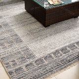 Featuring Pompei Silver / Charcoal Hand-Knotted Rug by Surya at Amethyst Home. Add a touch of rustic elegance to your home with the Pompei Collection. With their hand knotted construction, these rugs provide a durability that can not be found in other handmade constructions, and boasts the ability to be thoroughly cleaned as it contains no chemicals th.  Amethyst Home provides interior design, new home construction design consulting, vintage area rugs, and lighting in the Winter Garden metro area.