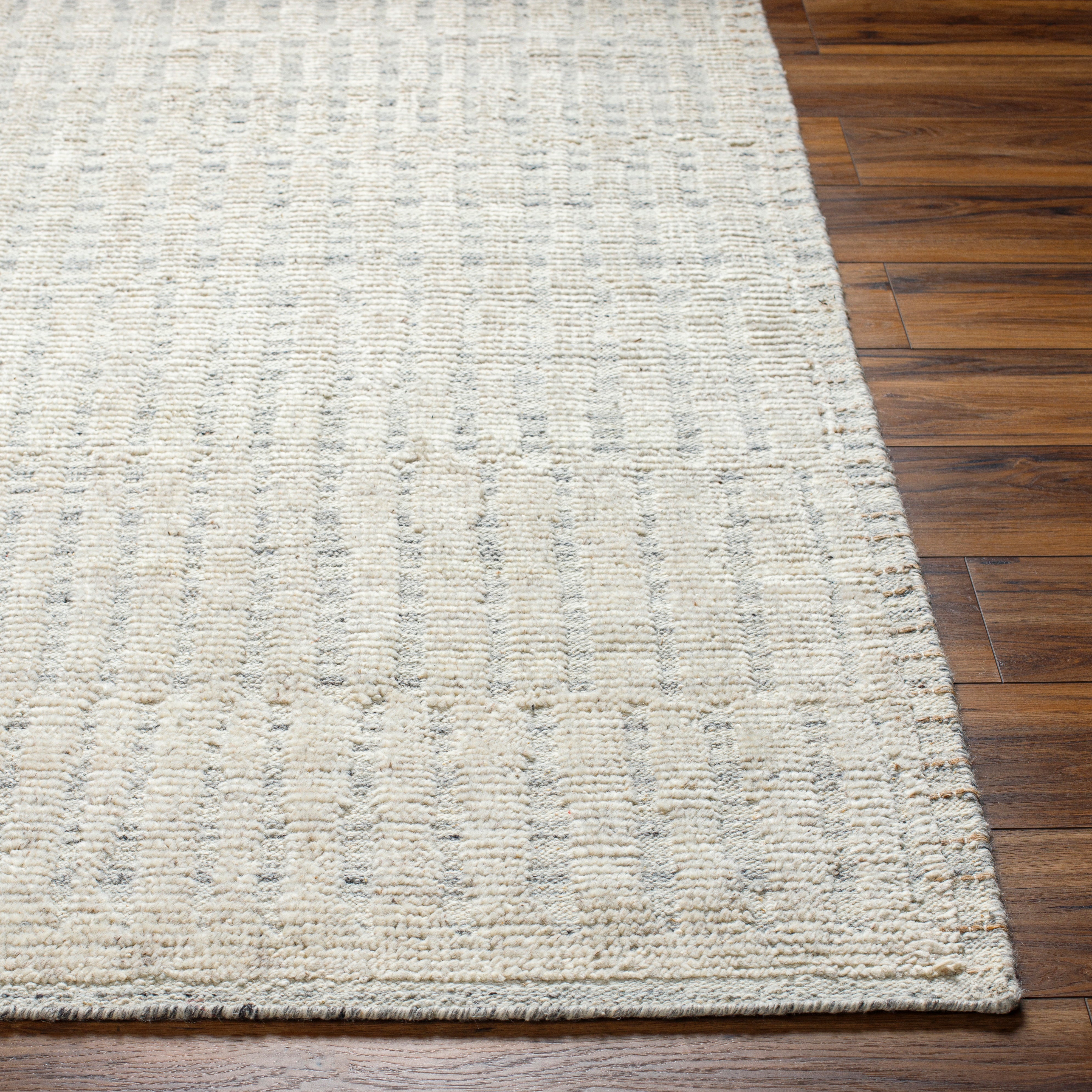 Featuring Tunus Ethan Hand-Knotted Rug by Surya at Amethyst Home. The simplistic yet compelling rugs from the Tunus Collection effortlessly serve as the exemplar representation of modern decor. With their Hand-Knotted construction, these rugs provide a durability that can not be found in other handmade constructions, and boasts the ability to be thoroughly cleaned as it contains n. Amethyst Home provides interior design, new construction, custom furniture, and area rugs in the Calabasas metro area