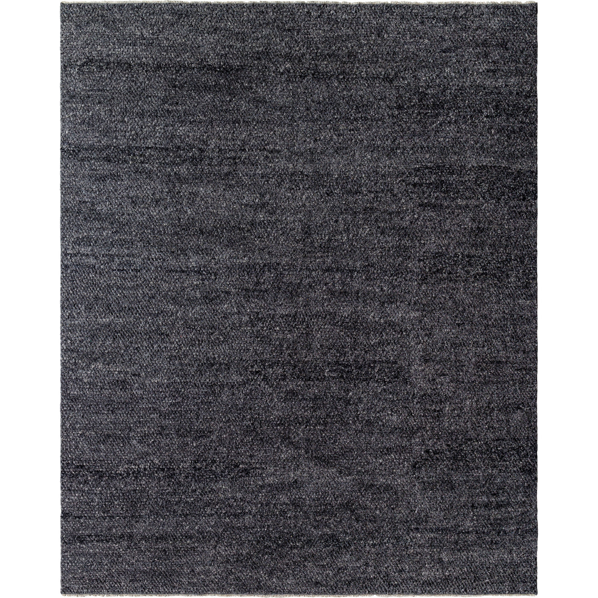 Tapis noué à la main Wabi noir