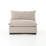 Featuring Westwood Sectional Pieces - Bennett Moon by Four Hands at Amethyst Home. We love the durability in the Westwood Bennett Moon Sectional Pieces. This is the ultimate low-and-deep lounger, perfect for curling up to read your favorite book in. 
Ottoman: 39"w x 39"d x 18"hArmless Piece: 39"w x 39"d x 31"hCorner Piece: 39"w x 39"d x 31"hLeft Arm Piece: . Amethyst Home provides interior design, new home construction design consulting, vintage area rugs, and lighting in the San Diego metro area.