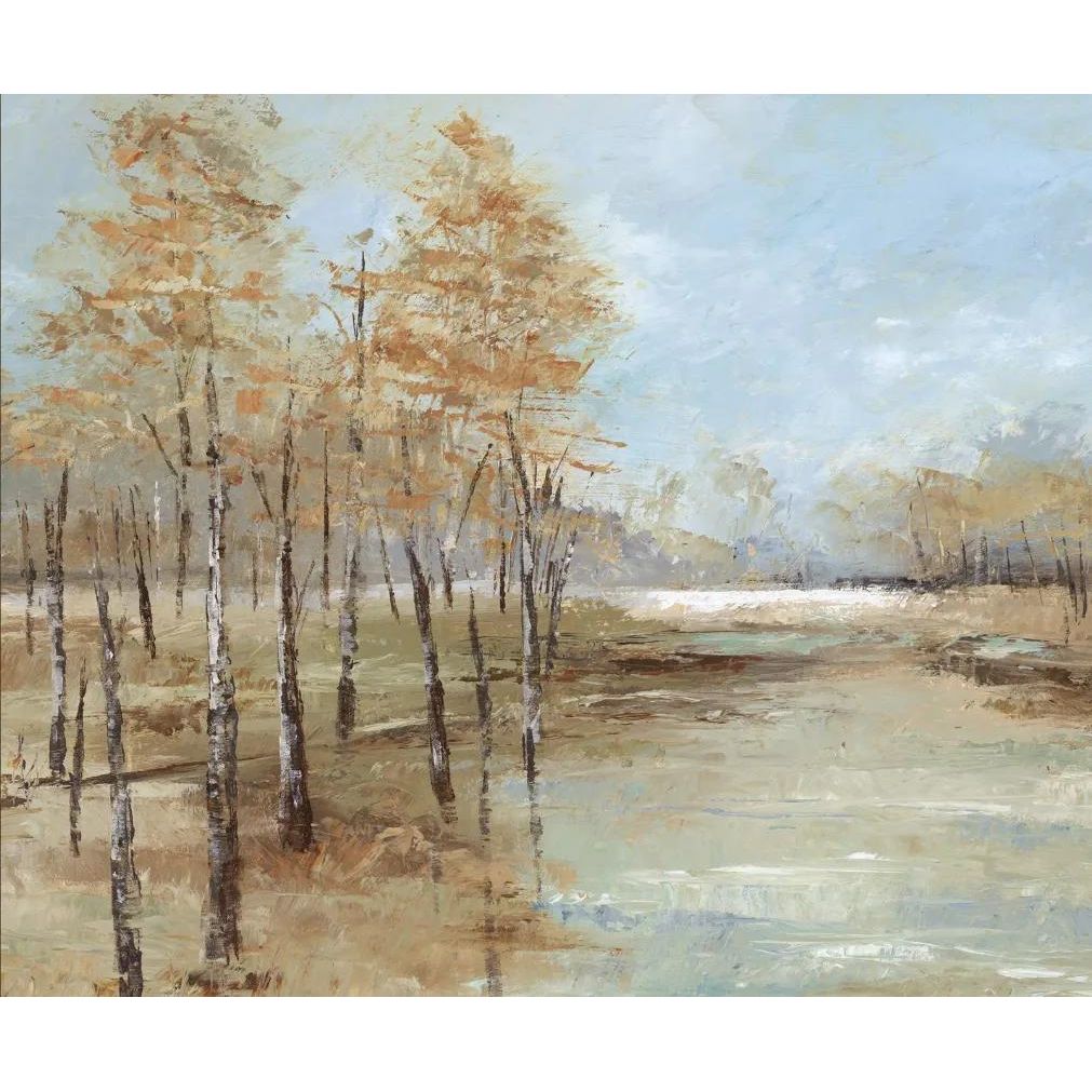 Featuring Quiet Solitude Art by Wendover Art at Amethyst Home. Specialty:  Giclee on Canvas, Gallery Wrapped, Artist EnhancedMedium : CanvasSize : 73"w x 56"hTreatment : Gallery Wrapped, Artist Enhanced Framed as shown. Amethyst Home provides interior design, new home construction design consulting, vintage area rugs, and lighting in the Kansas City metro area.