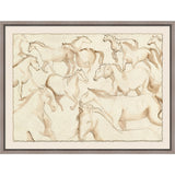 Featuring Roaming Herd 1 Art by Wendover Art at Amethyst Home. Specialty:  Giclee on Watercolor Paper, Deckled and Floated on Mat, Framed in ShadowboxMedium : Watercolor PaperSize : 41.5"w x 31.5"hTreatment : Deckled and Floated on Mat, Framed in Shadowbox Framed as shown. Amethyst Home provides interior design, new home construction design consulting, vintage area rugs, and lighting in the Alpharetta metro area.