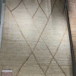 A tonal approach to Moroccan-inspired rugs, the Bodhi Ivory / Natural BOD-01 rug from Loloi is hand-woven of 100% jute. This rug features linear and braided details, creating natural variations that make a subtle yet striking statement for an entryway, living room, hallway or kitchen runner, or dining room. Amethyst Home provides interior design, new construction, custom furniture, and rugs for the Omaha and Lincoln, Nebraska metro area.