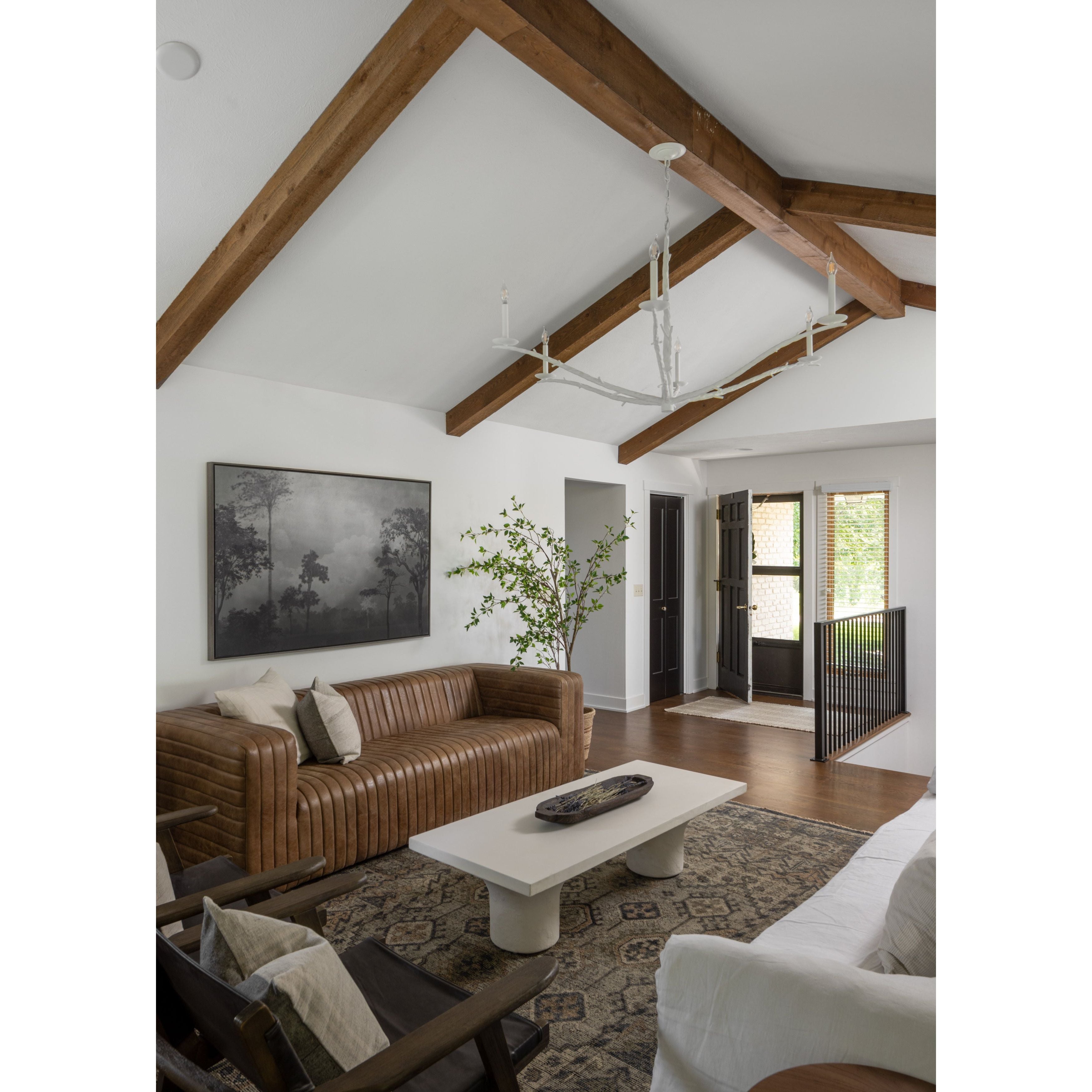 Featuring Parra Coffee Table - Plaster Molded Concrete by Four Hands at Amethyst Home. Make a monolithic statement with this Parra Coffee Table - Plaster Molded Concrete. Made from plaster-molded concrete, the pedestal-style legs support a rectangular tabletop of smooth, white-finished concrete, for a clean, adobe-inspired look.
Overall Dimensions: 59.75". Amethyst Home provides interior design, new home construction design consulting, vintage area rugs, and lighting in the Kansas City metro area.