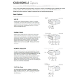 Featuring JD Tete-A-Tete Chair by Cisco Brothers at Amethyst Home. Elevate your conversation experience with this JD Tete-A-Tete Chair by Cisco Home. The unique shape and clean look will complete the space of any living room, office, or other space!
Overall: 50"w x 28"d x 34"hSitting Space: 18"w x 19"dSeat Height: 17"hArm Height: 22"hWeight: 105lbs. Amethyst Home provides interior design, new home construction design consulting, vintage area rugs, and lighting in the Salt Lake City metro area.