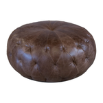 Featuring Pouf 43" Ottoman by Cisco Brothers at Amethyst Home. We love the stitching detail on this Pouf 43" Ottoman by Cisco Brothers. Place in your den, living room, or other entertainment area of your home and keep for years to come! 
Overall: 43"dia x 18"hSeat Height: 18"hWeight: 51lbs. Amethyst Home provides interior design, new home construction design consulting, vintage area rugs, and lighting in the Dallas metro area.