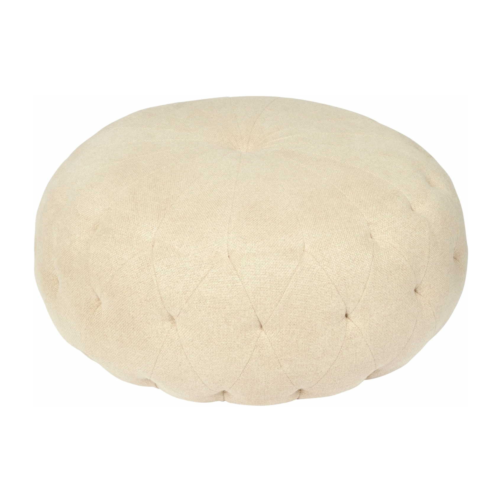 Featuring Pouf 43" Ottoman by Cisco Brothers at Amethyst Home. We love the stitching detail on this Pouf 43" Ottoman by Cisco Brothers. Place in your den, living room, or other entertainment area of your home and keep for years to come!
Overall: 43"dia x 18"hSeat Height: 18"hWeight: 51lbs. Amethyst Home provides interior design, new home construction design consulting, vintage area rugs, and lighting in the San Diego metro area.