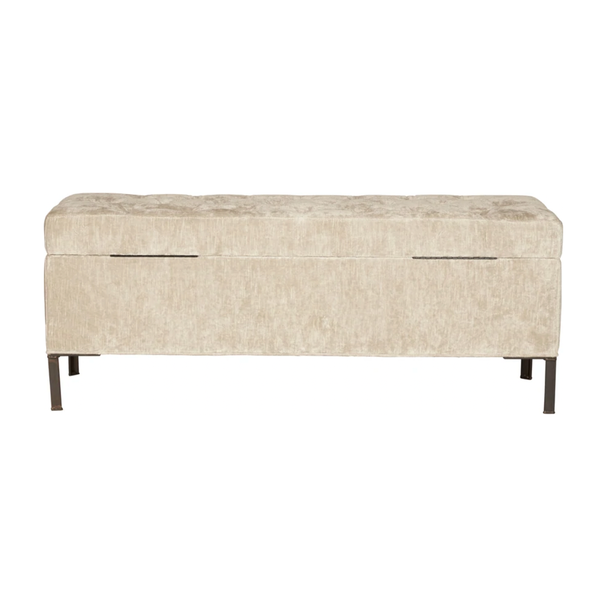 Featuring Jaxon Upholstered Chest by Cisco Brothers at Amethyst Home. We love the stylish storage this Jaxon Upholstered Chest by Cisco Home provides to families. The perfect piece to store your extra blankets, toys, or other household items!
Overall: 29"w 34"d 33"hSitting Space: 24"w x 20"dSeat Height: 20"hArm Height: 28"hWeight: 77 lbs.  Amethyst Home provides interior design, new home construction design consulting, vintage area rugs, and lighting in the Houston metro area.