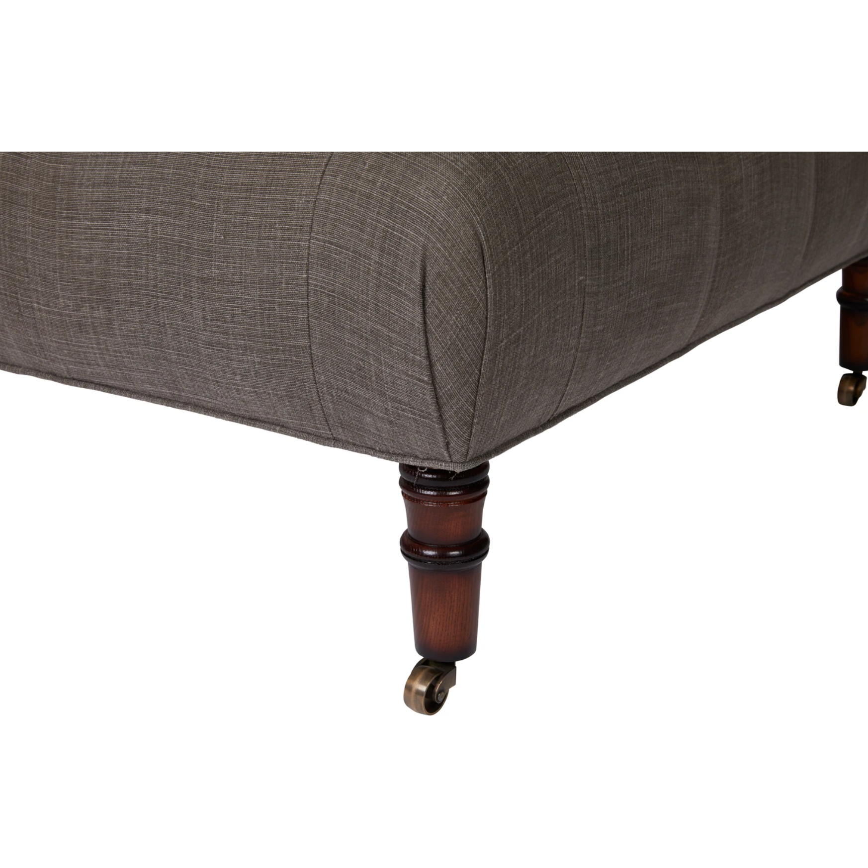 Featuring JD Field Ottoman by Cisco Brothers at Amethyst Home. We love the versatility of this JD JD Field Ottoman by Cisco Home. With rolling legs, this can be used as extra seating, a coffee table, or a side table!
Overall: 36"w x 28"d x 16"hSeat Height: 16"hWeight: 8lbs. Amethyst Home provides interior design, new home construction design consulting, vintage area rugs, and lighting in the Kansas City metro area.