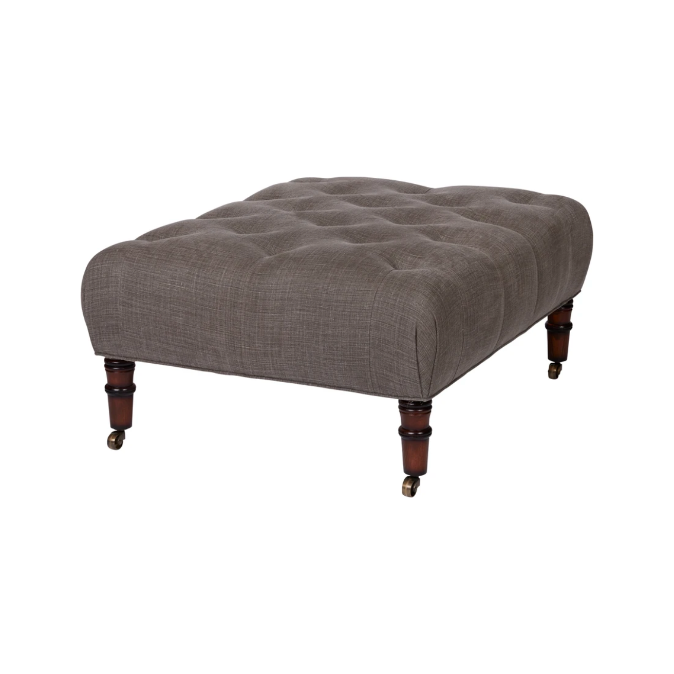 Featuring JD Field Ottoman by Cisco Brothers at Amethyst Home. We love the versatility of this JD JD Field Ottoman by Cisco Home. With rolling legs, this can be used as extra seating, a coffee table, or a side table!
Overall: 36"w x 28"d x 16"hSeat Height: 16"hWeight: 8lbs. Amethyst Home provides interior design, new home construction design consulting, vintage area rugs, and lighting in the Miami metro area.