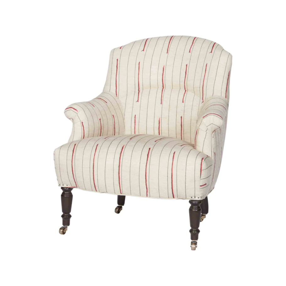 Featuring JD Tulip Chair by Cisco Brothers at Amethyst Home. Extreme comfort and style is found in this JD Tulip Chair by Cisco Home. We'd love to see a pair of these snuggled next to your fireplace, office, or other space!
Overall: 30"w x 32"d x 33"hSitting Space: 20"w x 20"dSeat Height: 17"hArm Height: 21"hWeight: 47lbs. Amethyst Home provides interior design, new home construction design consulting, vintage area rugs, and lighting in the Calabasas metro area.