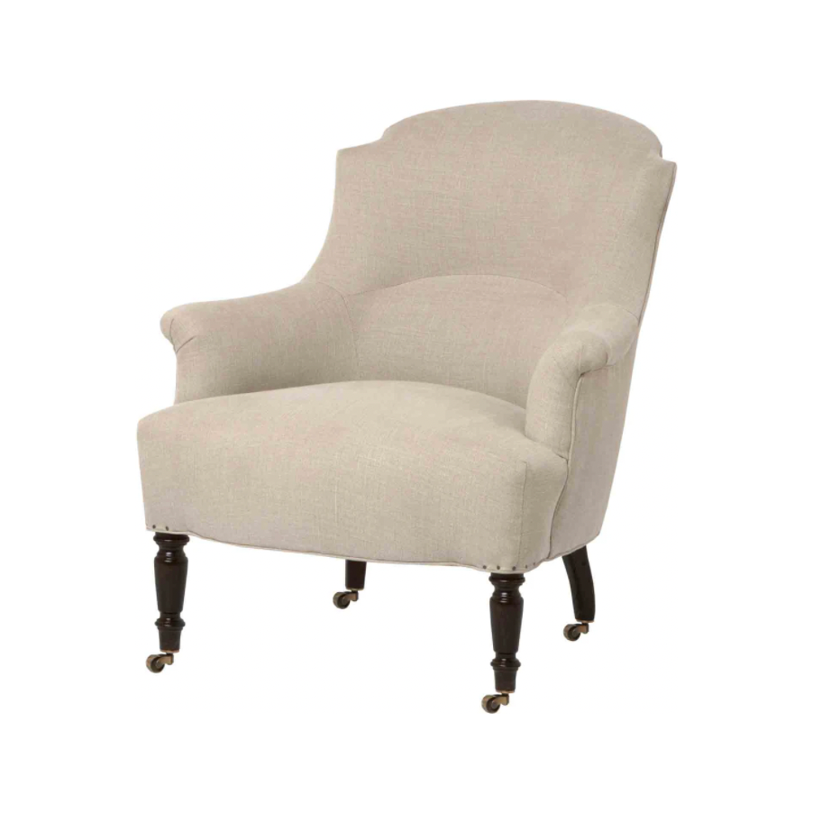Featuring JD Tulip Chair by Cisco Brothers at Amethyst Home. Extreme comfort and style is found in this JD Tulip Chair by Cisco Home. We'd love to see a pair of these snuggled next to your fireplace, office, or other space!
Overall: 30"w x 32"d x 33"hSitting Space: 20"w x 20"dSeat Height: 17"hArm Height: 21"hWeight: 47lbs. Amethyst Home provides interior design, new home construction design consulting, vintage area rugs, and lighting in the Miami metro area.