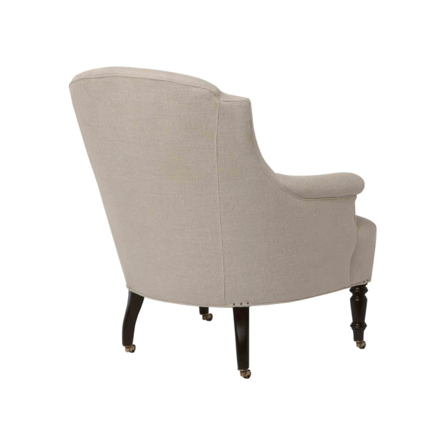 Featuring JD Tulip Chair by Cisco Brothers at Amethyst Home. Extreme comfort and style is found in this JD Tulip Chair by Cisco Home. We'd love to see a pair of these snuggled next to your fireplace, office, or other space!
Overall: 30"w x 32"d x 33"hSitting Space: 20"w x 20"dSeat Height: 17"hArm Height: 21"hWeight: 47lbs. Amethyst Home provides interior design, new home construction design consulting, vintage area rugs, and lighting in the Scottsdale metro area.