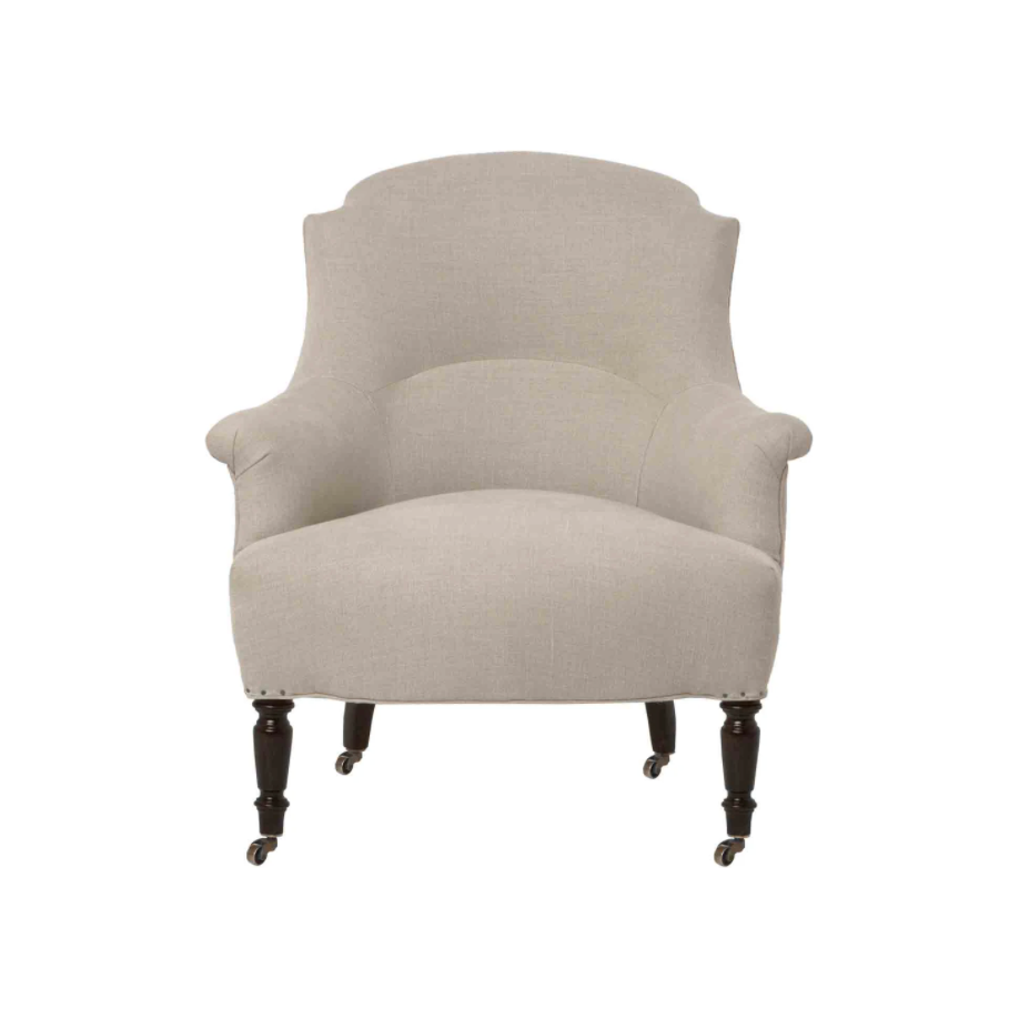 Featuring JD Tulip Chair by Cisco Brothers at Amethyst Home. Extreme comfort and style is found in this JD Tulip Chair by Cisco Home. We'd love to see a pair of these snuggled next to your fireplace, office, or other space!
Overall: 30"w x 32"d x 33"hSitting Space: 20"w x 20"dSeat Height: 17"hArm Height: 21"hWeight: 47lbs. Amethyst Home provides interior design, new home construction design consulting, vintage area rugs, and lighting in the Tampa metro area.