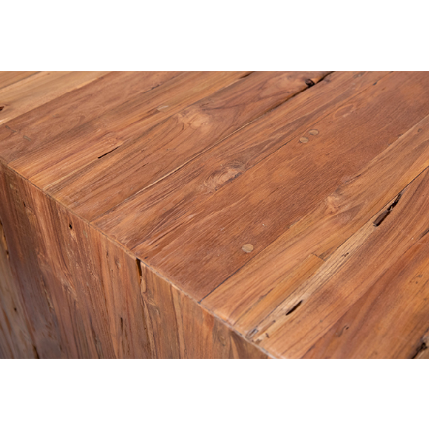 Featuring Chilton Dining Table by Dovetail at Amethyst Home. This Chilton Dining Table is beyond dreamy. Made from reclaimed teak, each table brings a different character to any dining room or kitchen area! 
Reclaimed Teak
Rustic Finish
Amethyst Home celebrates natural materials, which often comes with beautiful imperfections. Each piece is made uniqu.  Amethyst Home provides interior design, new home construction design consulting, vintage area rugs, and lighting in the Alpharetta metro area.